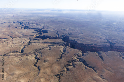 Photography Aerial view of Colorado grand canyon, Arizona, usa