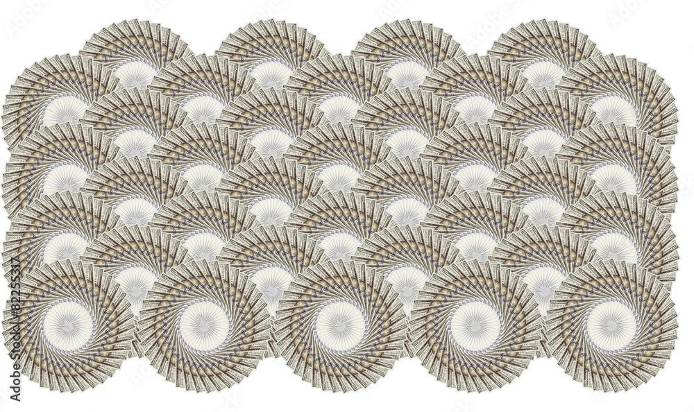 background of hundered cutout - Stock Image background of hundered cutout - Stock Image