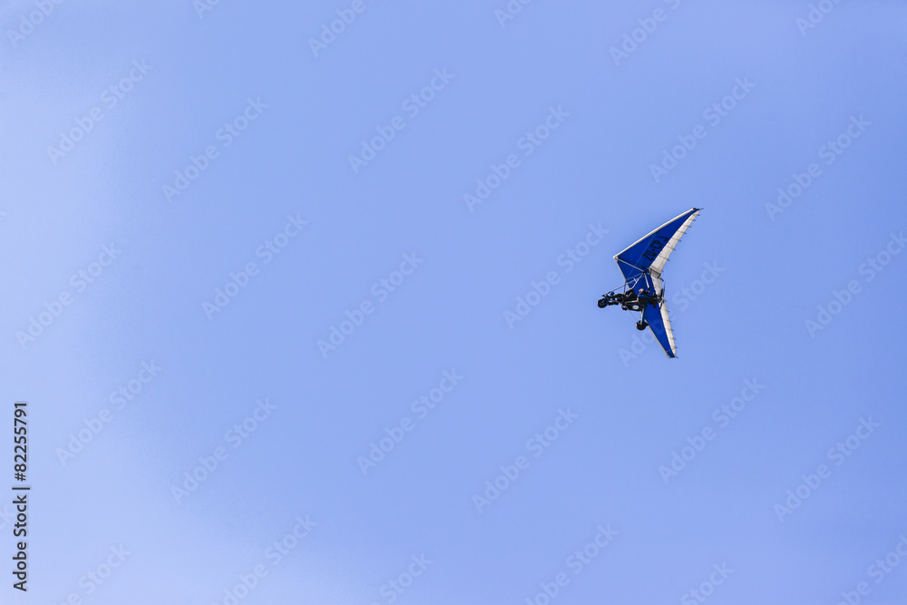 Fototapeta premium Microlight Aircraft Blue