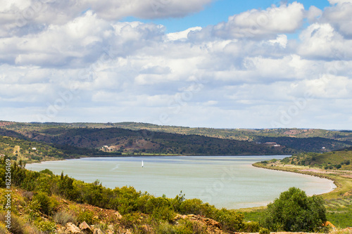 Wallpaper Mural Guadiana River the border of Portugal and Spain Torontodigital.ca