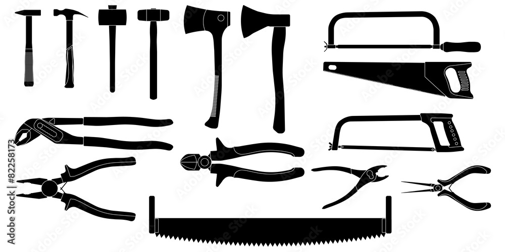 Tools Silhouettes Tools Silhouettes