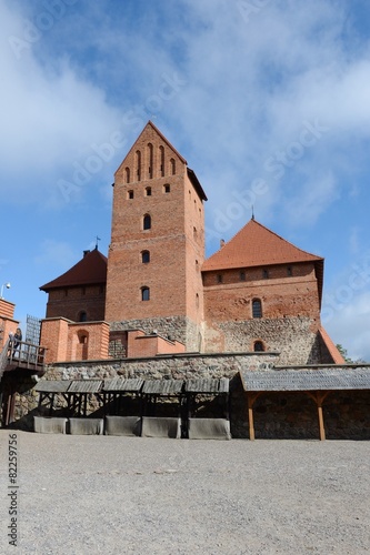 Medieval castle in Trakai