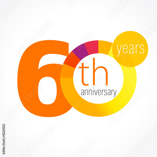60 anniversary chart logo