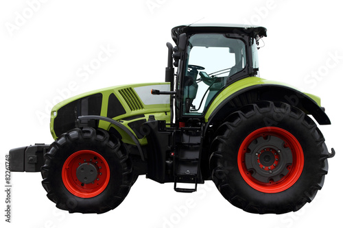 Green tractor