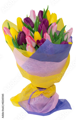 Fototapeta Naklejka Na Ścianę i Meble -  Bouquet of tulips