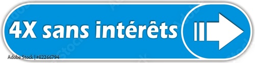 bouton 4x sans intérêts