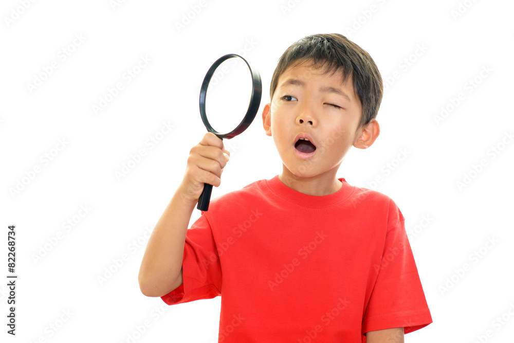 笑顔の男の子