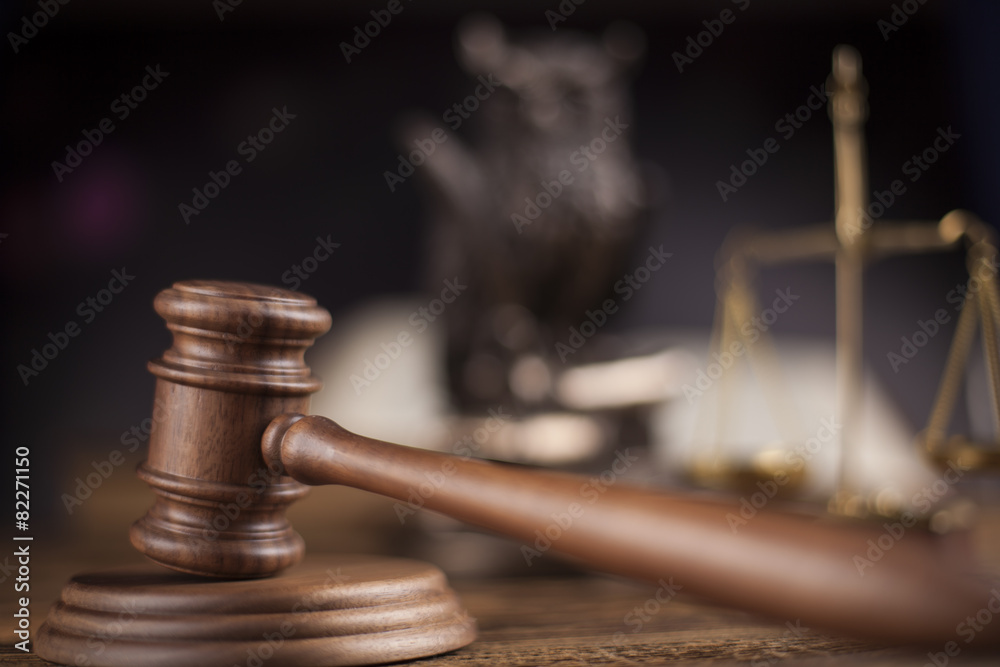 Gavel,Law theme, mallet of judge Gavel,Law theme, mallet of judge