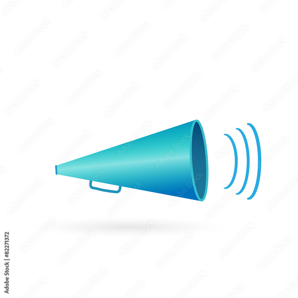 Megaphone Illustration Megaphone Illustration