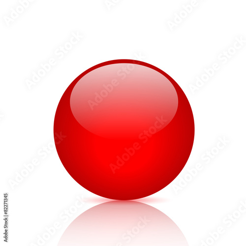 Red Button Illustration