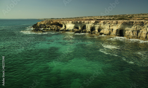Sea caves Ayia Napa at Cyprus
