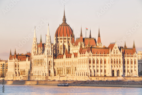 View of hungarian Parliament building  Budapest