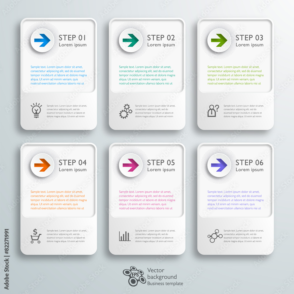 Infographics Web Banner & Label Design Infographics Web Banner & Label Design