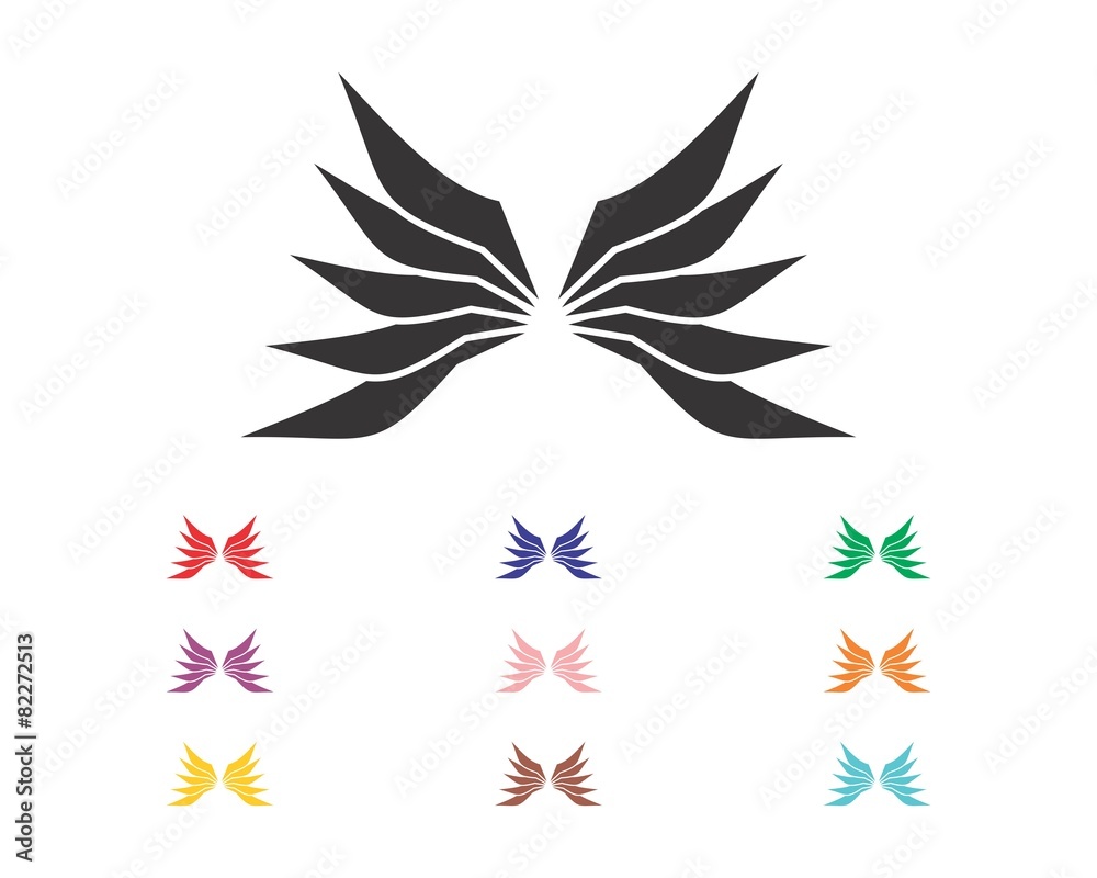 Fototapeta premium Wings Icon Vol. 3