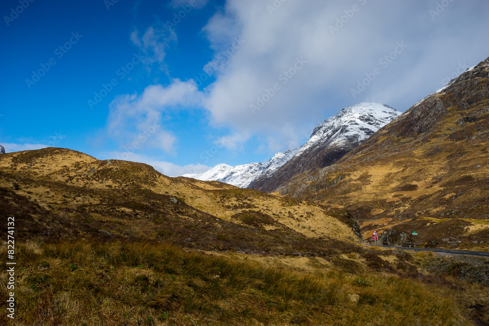 Fototapeta premium Glencoe, Scotland, the three sisters