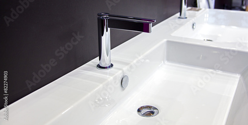 Washbasin in the bathroom