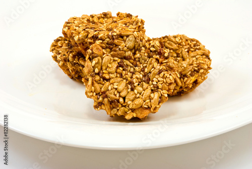 Isolated image of cookies