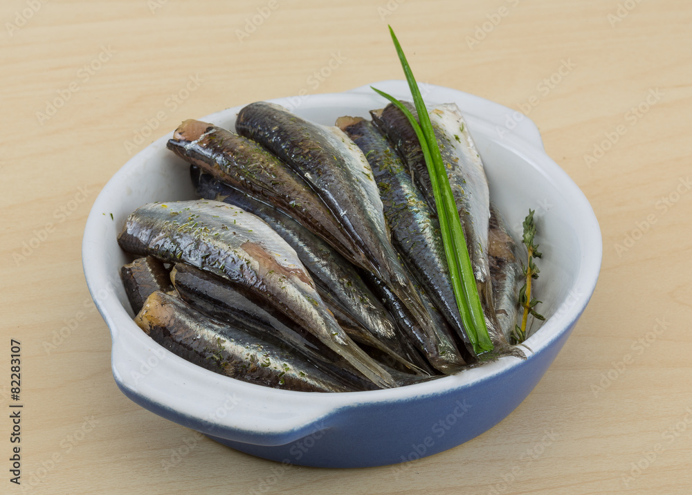 Salted anchovy Salted anchovy
