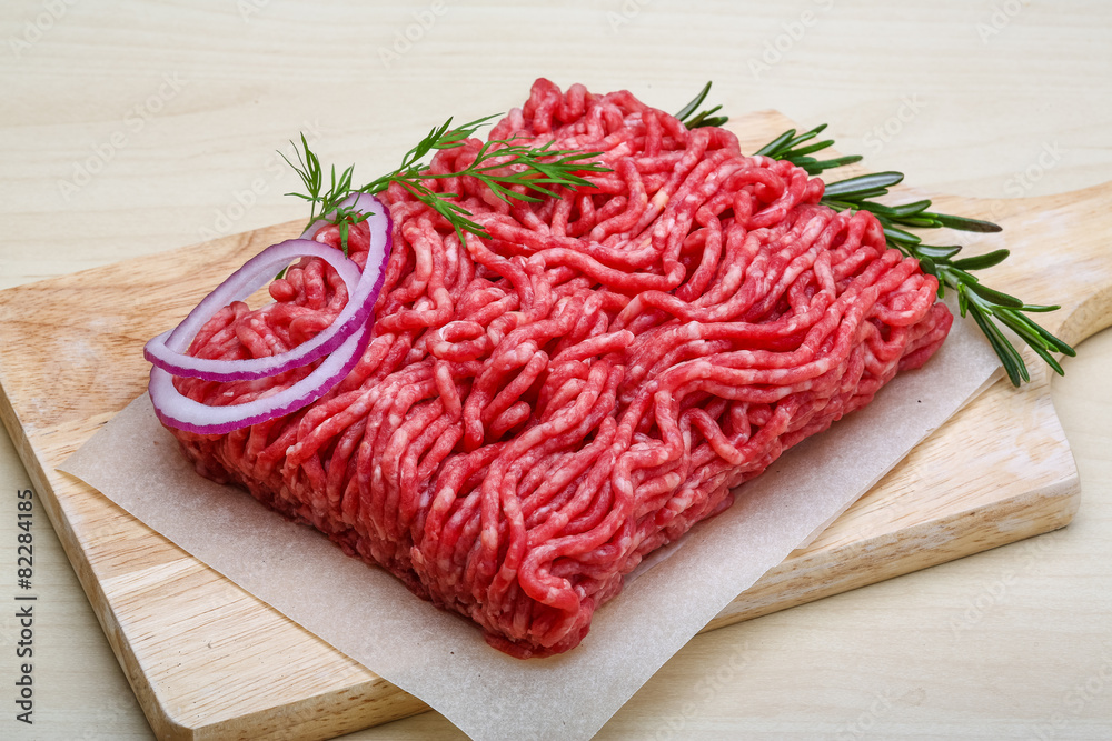 Raw beef minced meat Raw beef minced meat