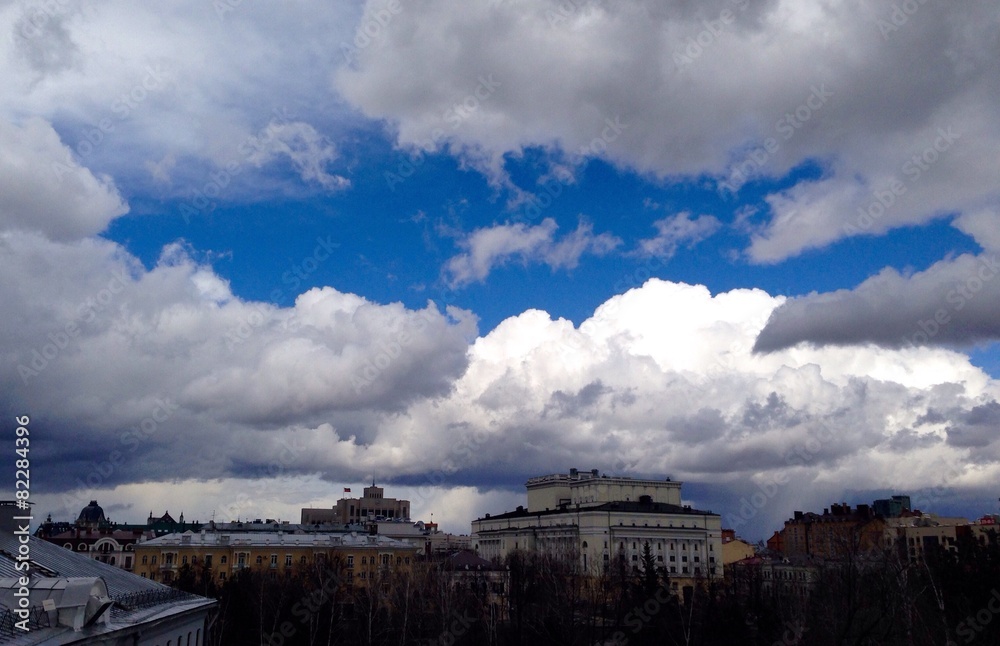 Clouds above Kazan