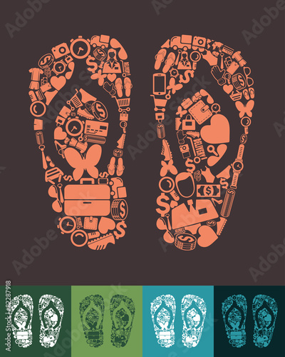 slippers icon