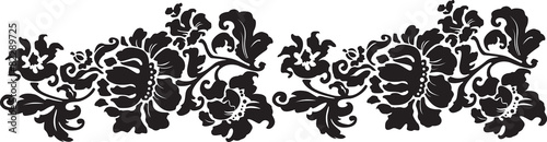 vintage flower ornament