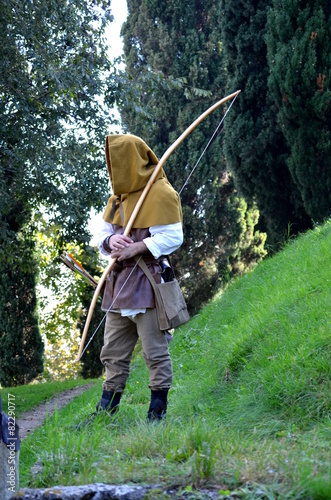 medieval seeking man living during a long war