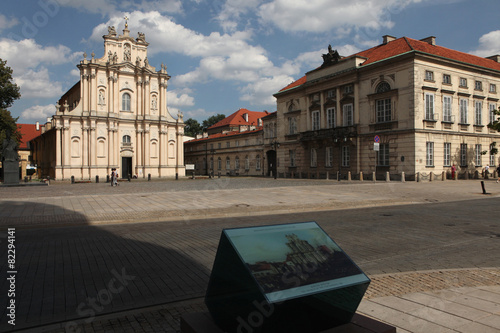 Rococo church of the Visitandines in Warsaw, Poland. photo