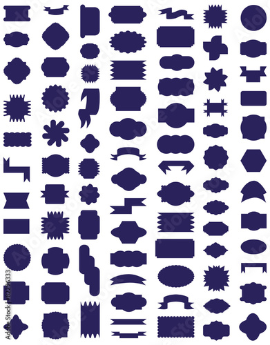 frame icons on white