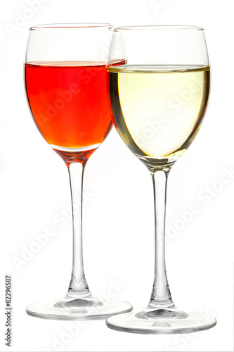 two wineglass