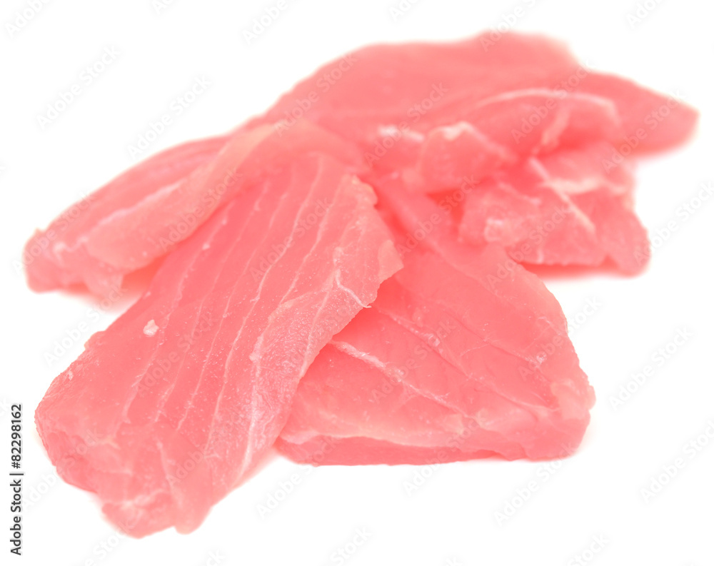 sliced tuna sliced tuna