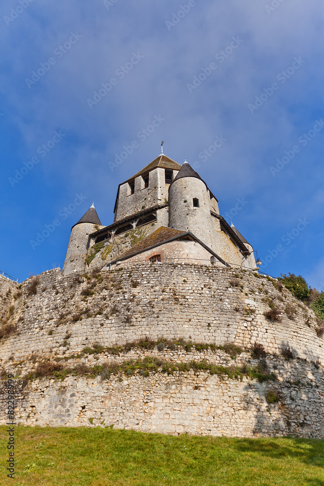 Caesar Tower (XII c.) of Provins France. UNESCO site