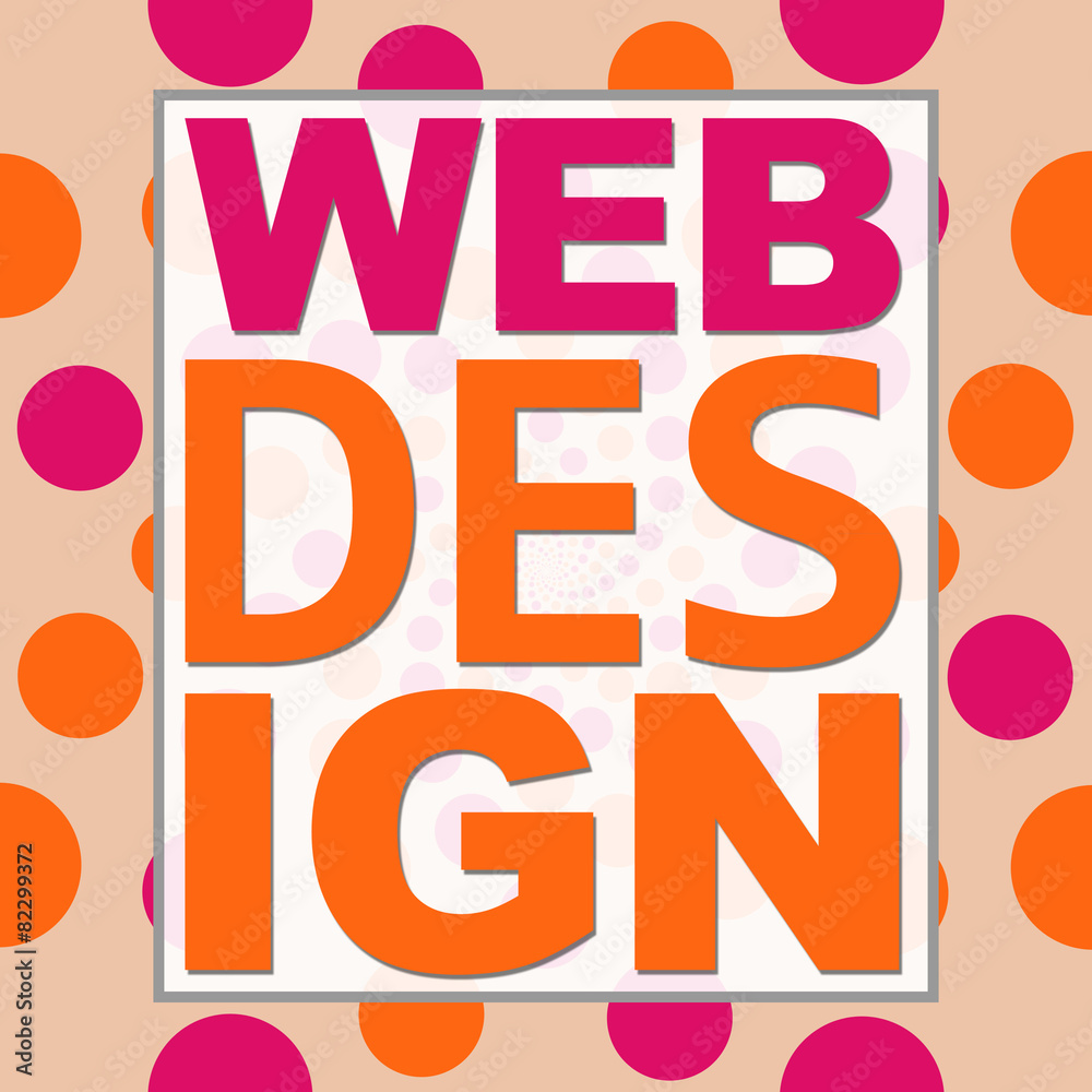 Web Design Peach Pink Circles Web Design Peach Pink Circles