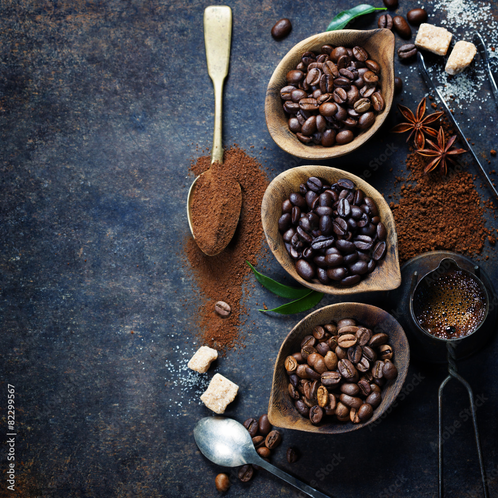 Fototapeta premium Coffee composition