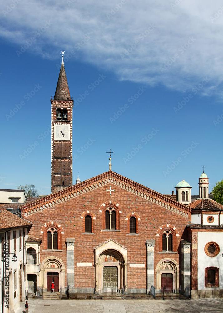 S. Eustorgio church, Milan Italy