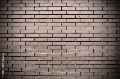background of gray brick wall close up