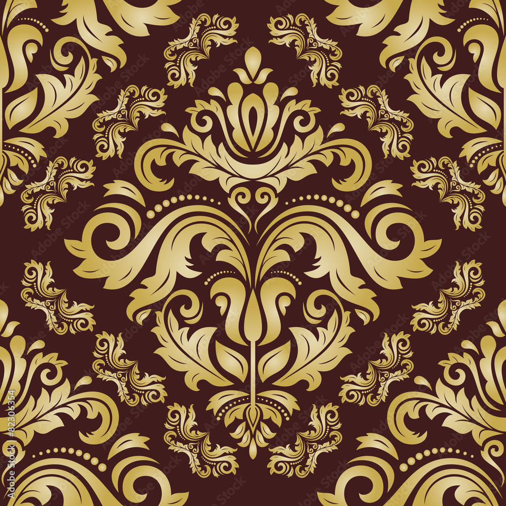 Damask Seamless Vector Pattern Damask Seamless Vector Pattern