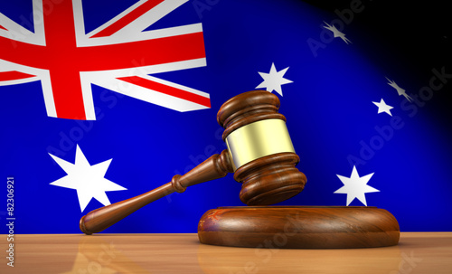 Australian Law And Justice Concept