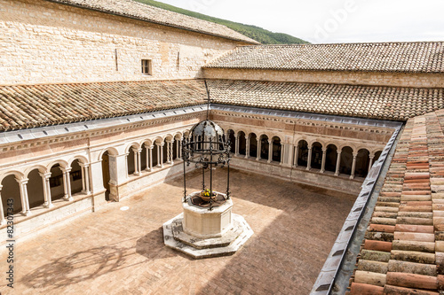 Obraz na plátně Convento Sassovivo Umbria