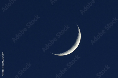 Fotografia, Obraz Zunehmender, Mond, Mondsichel;