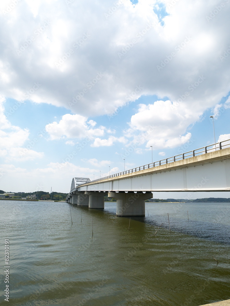 Obraz premium 鹿行大橋