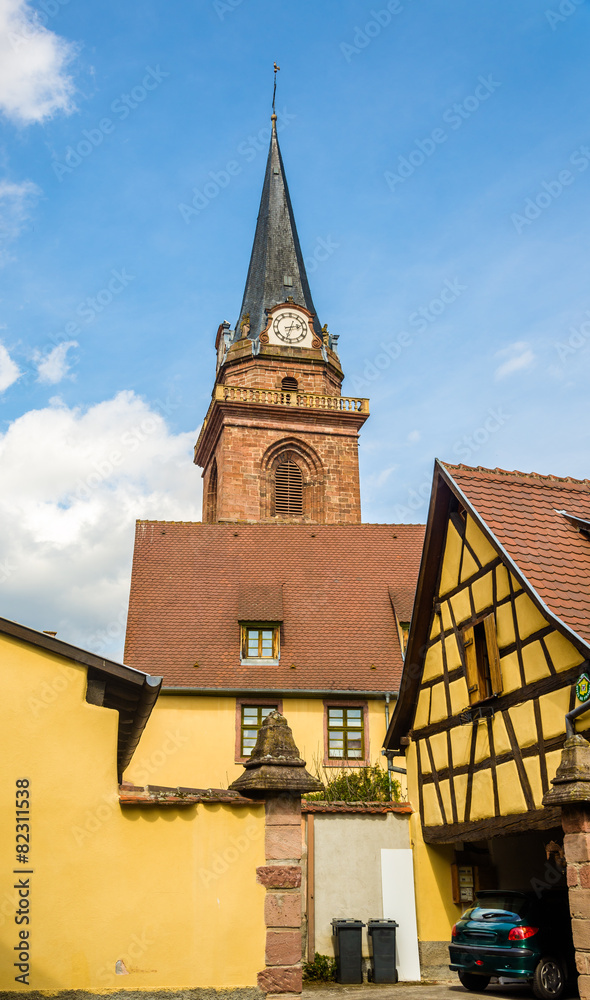 Church of Assumption of the Blessed Virgin Mary in Bergheim - Fr