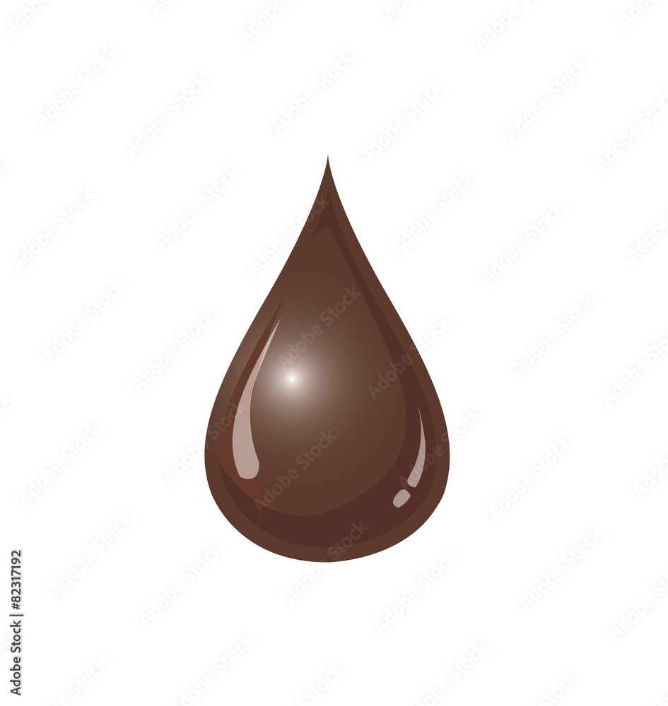 Drop of chocolate Drop of chocolate