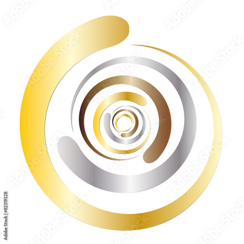 Wirbel - Gold, Silber, Bronze
