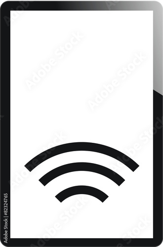 Icon signal online tablet wifi photo