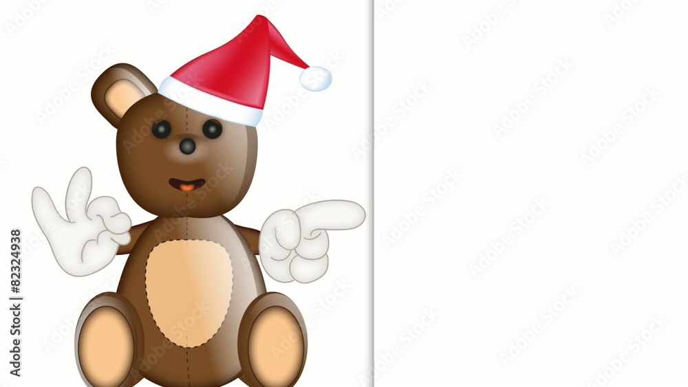 Toby Ted Teddy Bear Christmas Advertising Space Toby Ted Teddy Bear Christmas Advertising Space