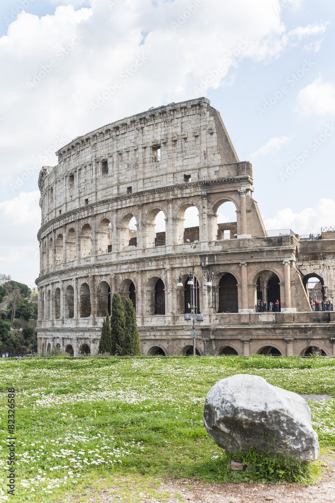 Roman Colosseum.Fragment.
