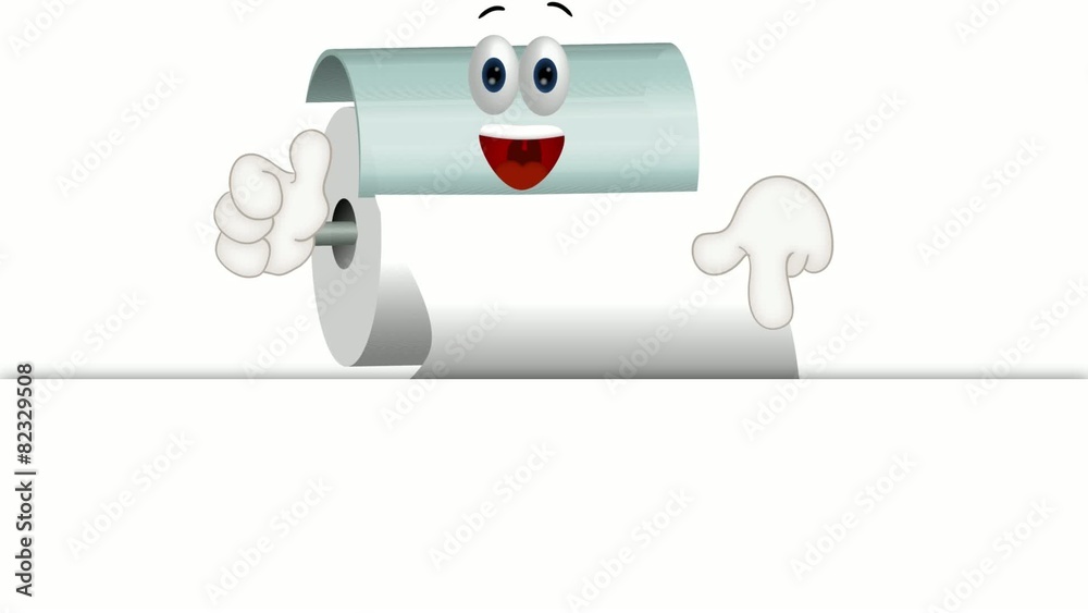 Funny toilet paper cartoon comic illustration note Funny toilet paper cartoon comic illustration note