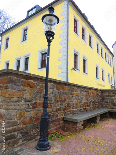 Historische Laterne Freiberg Sachsen