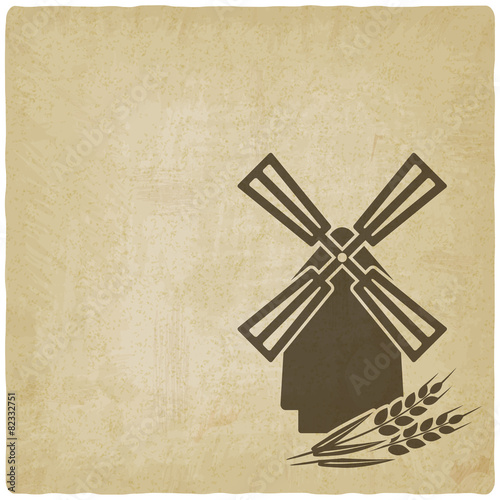 mill old background